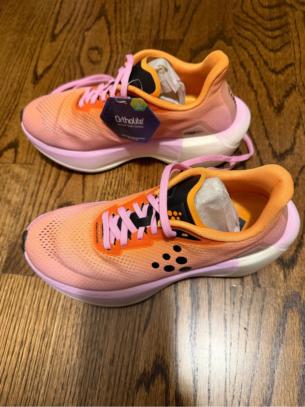 Craft Women's Running Shoes - Orange and Pink
